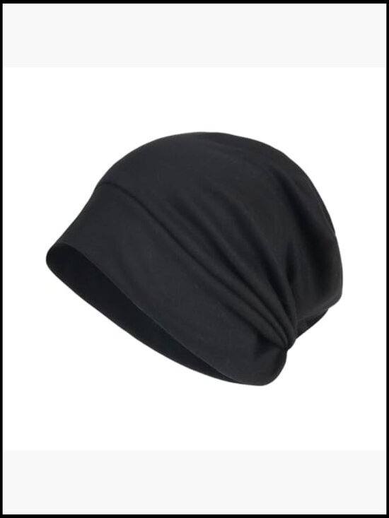 Thin Slouchy Beanie Hat Casual Paisley Adjustable Chemo Cap Lightweight main image 7